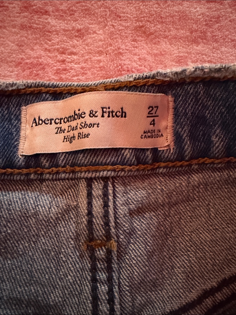 Abercrombie Dad Shorts High Rise - Picture 3 of 3